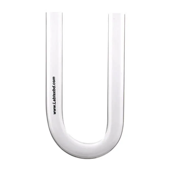 U Shaped Glass Tube for Laboratory Use