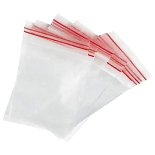 Plastic Zipper Bag 5×7 Inch 100 Pcs