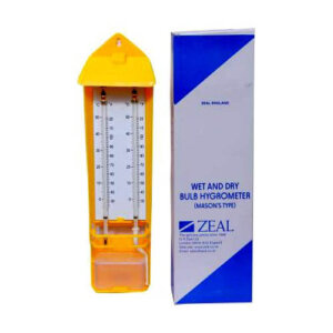 Zeal Wet and Dry Bulb Hygrometer Masons Type
