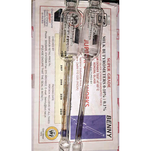 Milk Butyrometer 10.75ml (10Pcs)